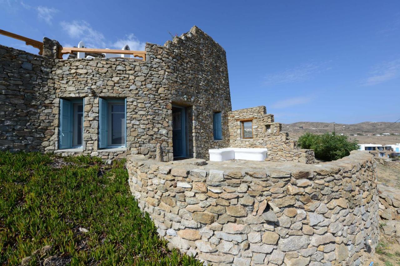 Authentic Seaview Luxury Pool - Agrari Villa Mykonos Town
