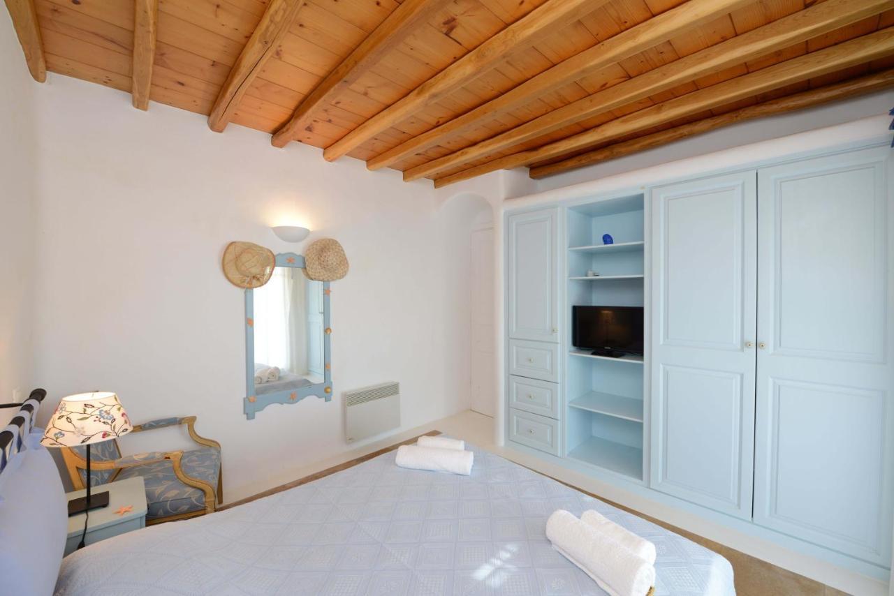 Authentic Seaview Luxury Pool - Agrari Villa Mykonos Town